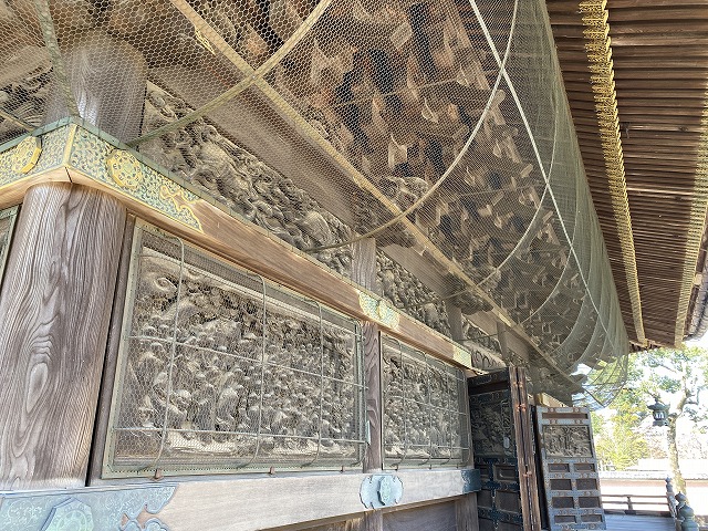 成田山新勝寺(釈迦堂)　彫刻