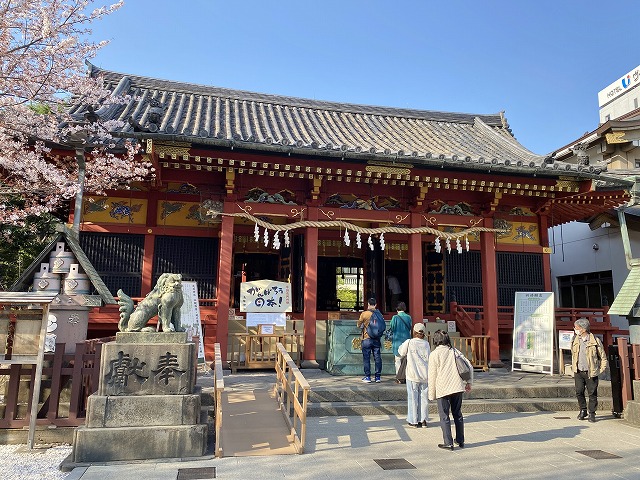 浅草神社　拝殿