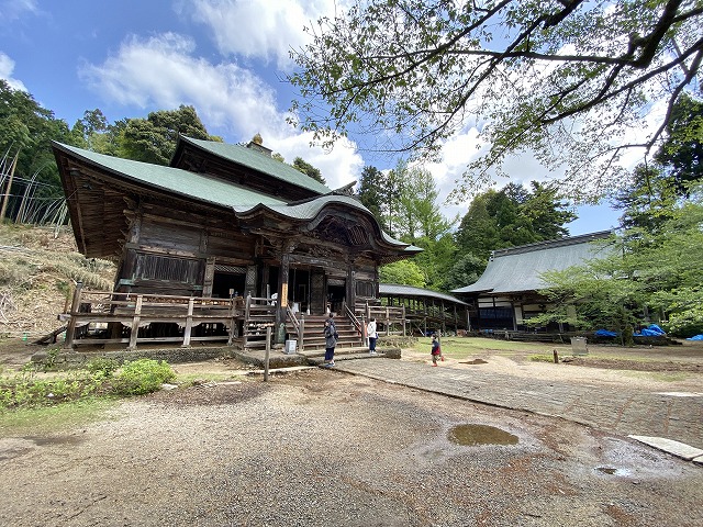 松尾寺②　本堂と大師堂
