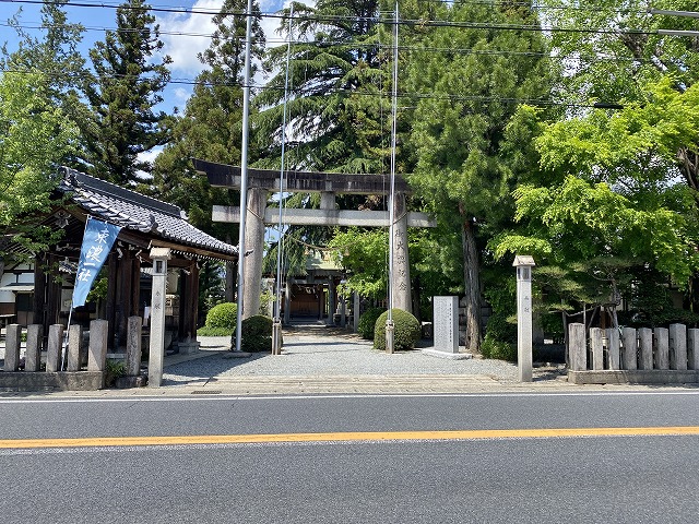 中津川西宮神社　入口