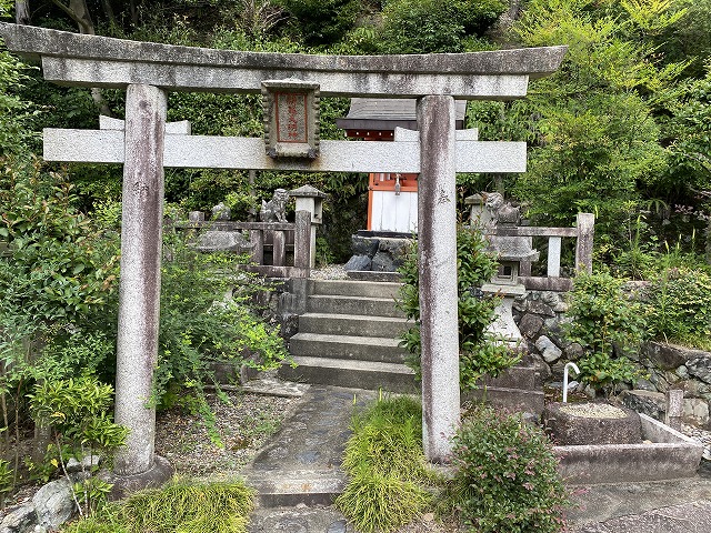 三室戸寺①　神社