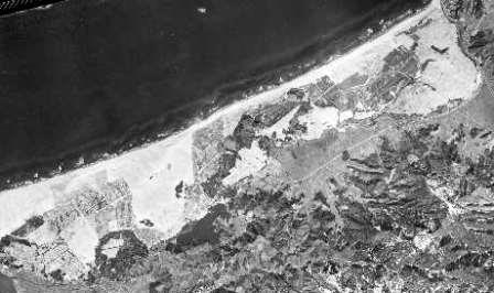 鳥取砂丘の変化1961年