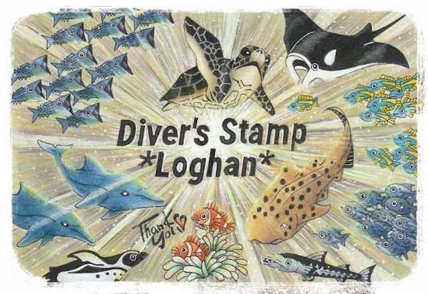 2022 Divers Stamp Loghan 1