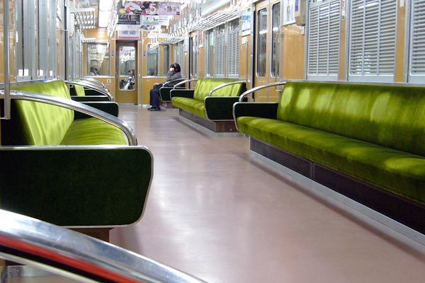 阪急電車のシート