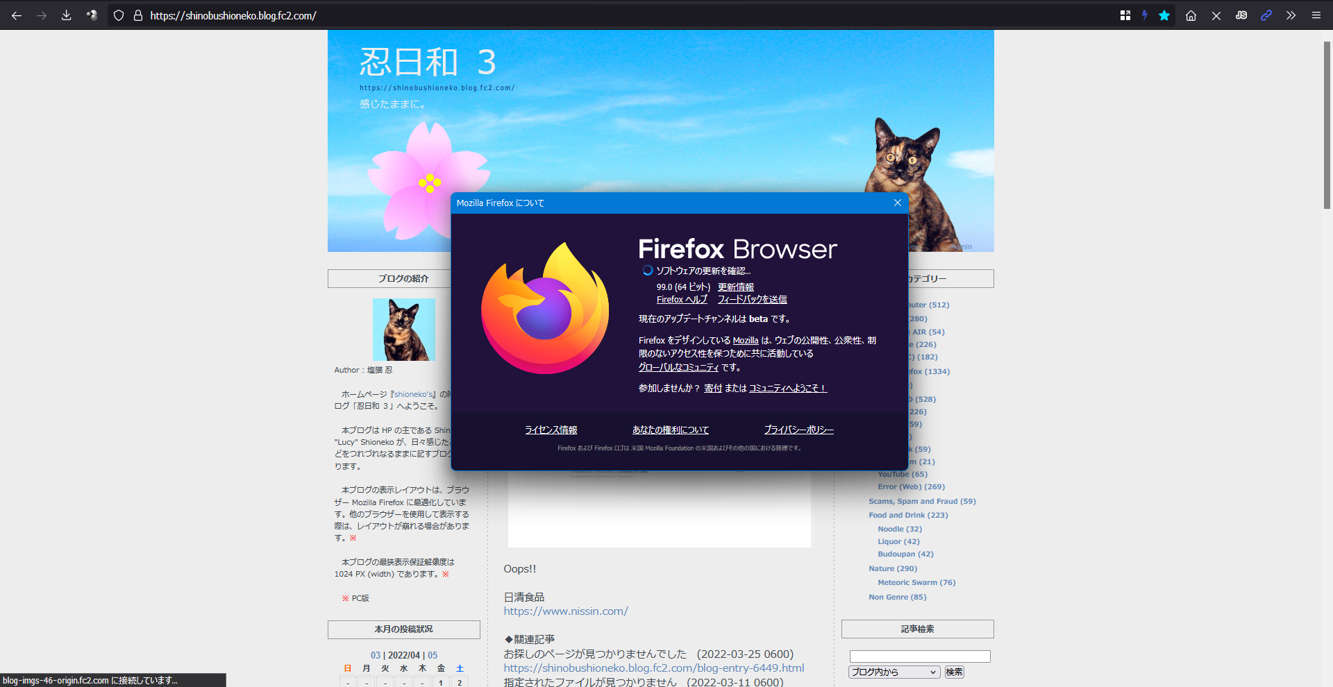 Mozilla Firefox 99.0 RC 2