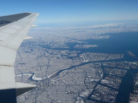 東京も雪が降りました