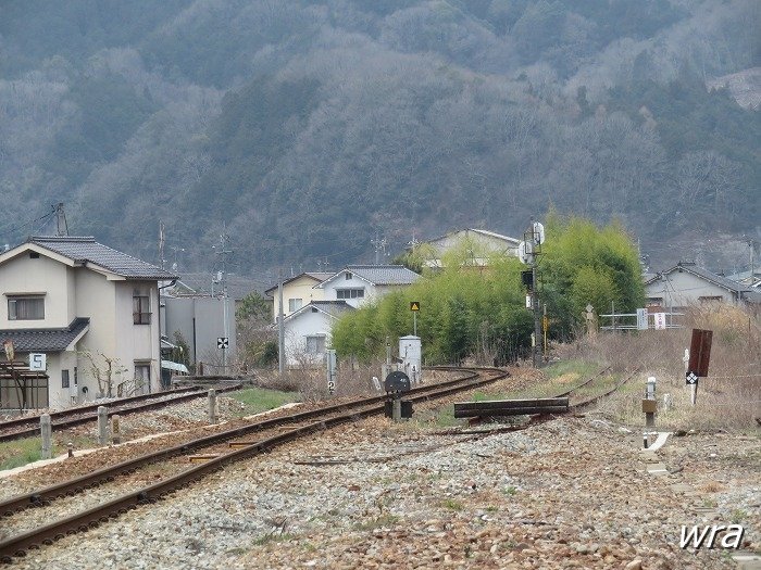 三江線の廃線跡