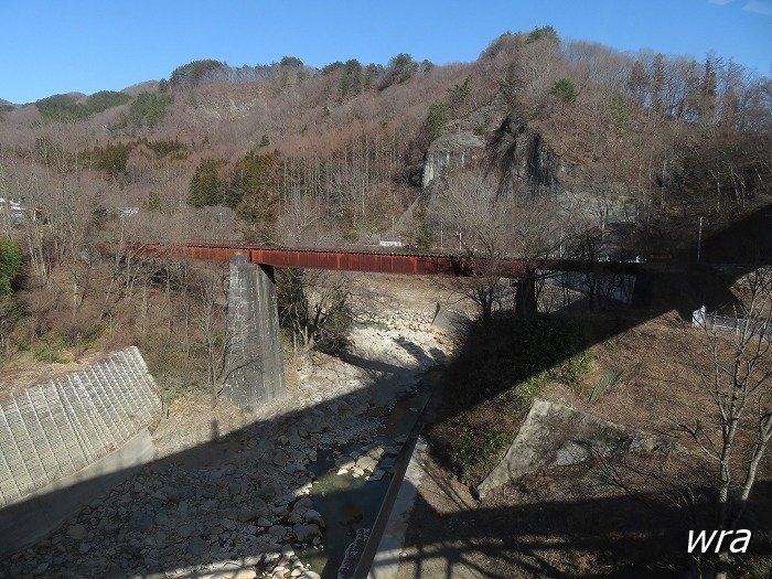 国鉄長野原線のガーダー橋